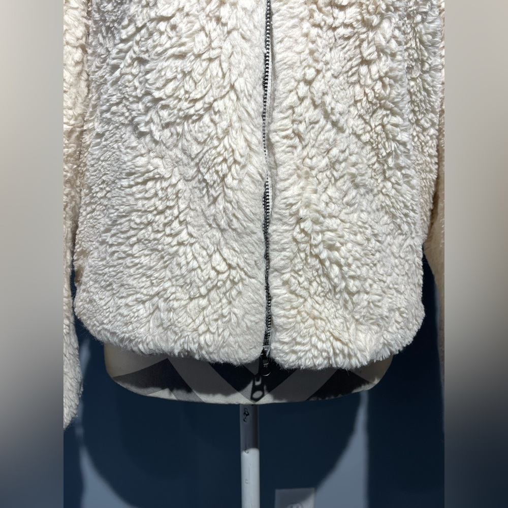 French Connection Cream Teddy Jacket - Picture 7 of 13